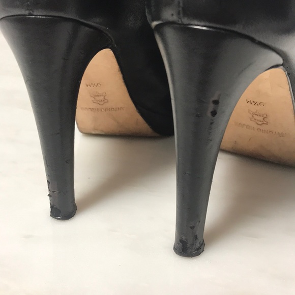 Antonio Melanie Peep Toe Booties - Picture 5 of 8